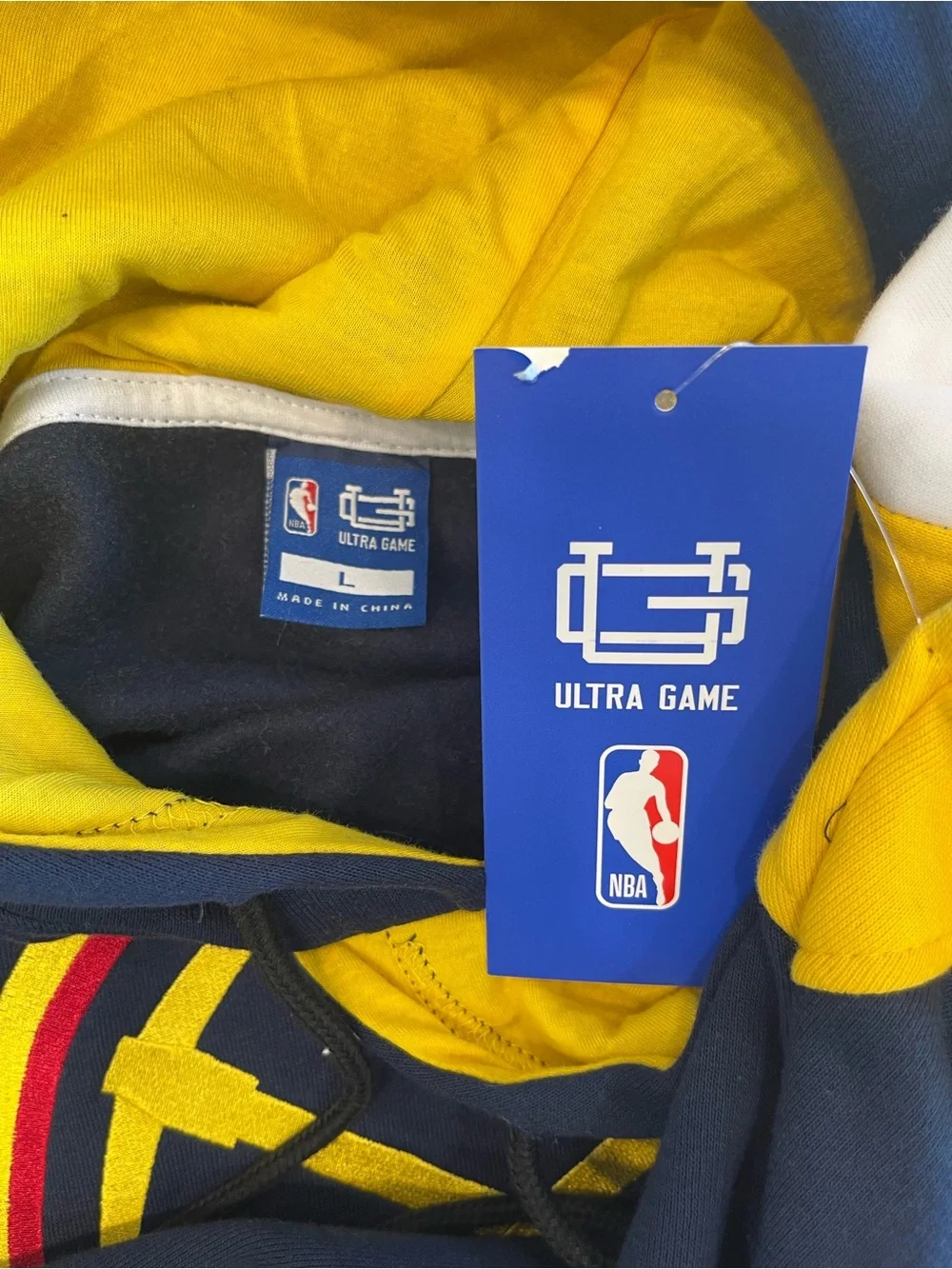 NBA Ultra Game Friday Night Lights Denver Nuggets Hoodie Large New With Tags